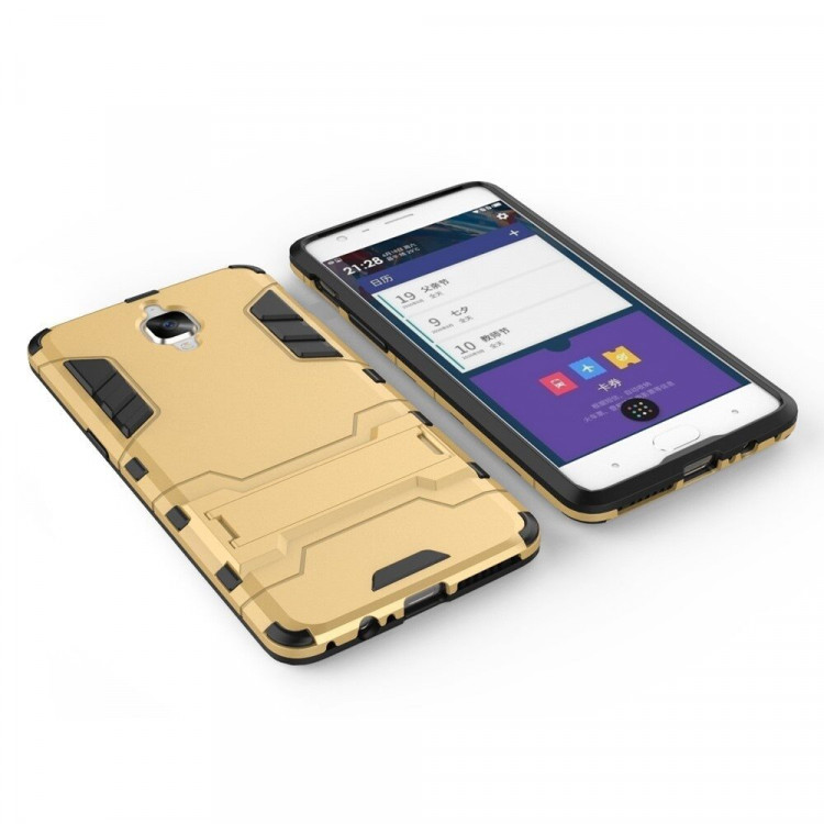 Чехол Duty Armor для OnePlus 3 / OnePlus 3T (золотой)