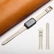 Кожаный ремешок для Huawei Band 7 (белый) Кожаный ремешок для Huawei Band 7 (белый)