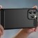 Чехол-накладка Carbon Fibre для iPhone 14 Pro Max (черный)