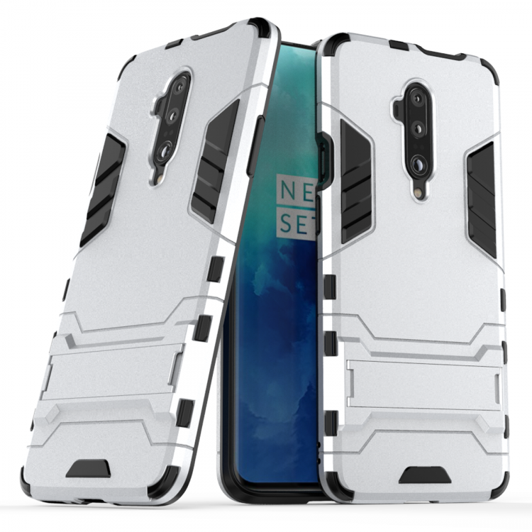 Чехол Duty Armor для OnePlus 7T Pro (серебряный)