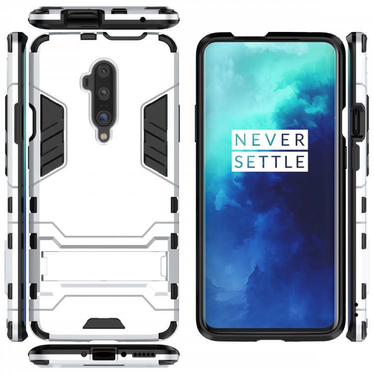 Чехол Duty Armor для OnePlus 7T Pro (серебряный)