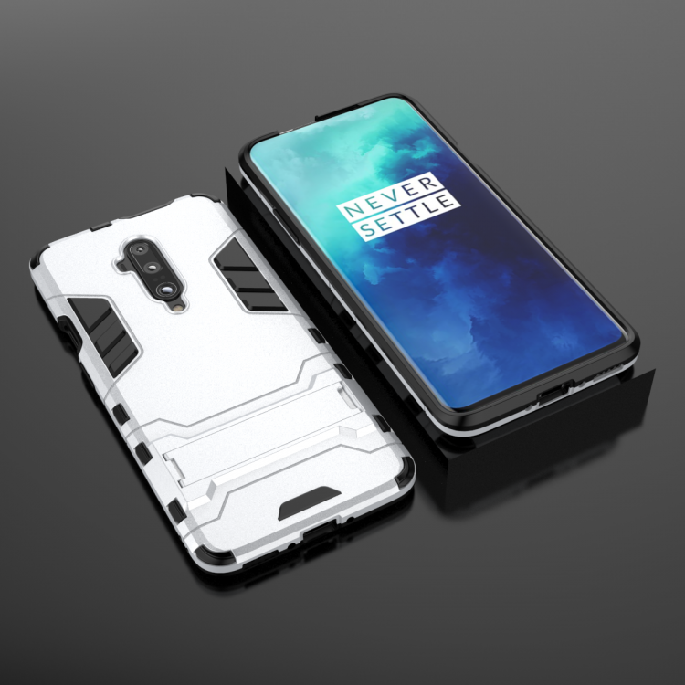 Чехол Duty Armor для OnePlus 7T Pro (серебряный)