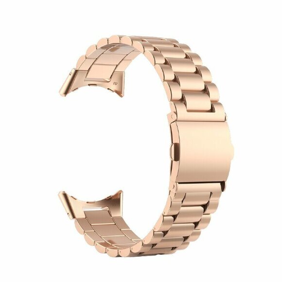 Стальной браслет для Google Pixel Watch (розовое золото) Стальной браслет для Google Pixel Watch (розовое золото)