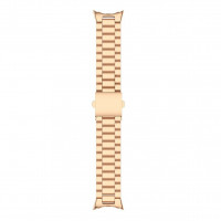 Стальной браслет для Google Pixel Watch (розовое золото)