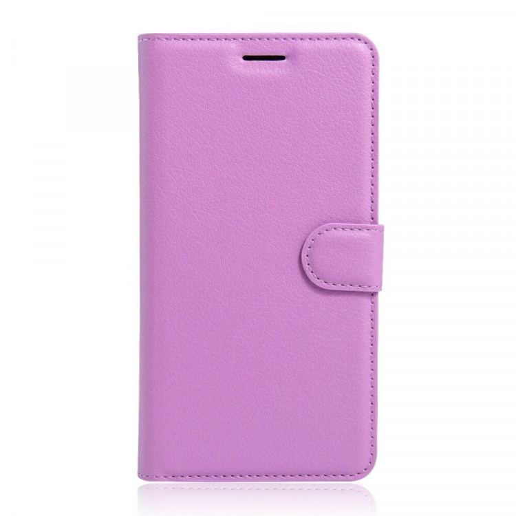 Чехол-книжка с визитницей для ZTE Blade V7 (фиолетовый)