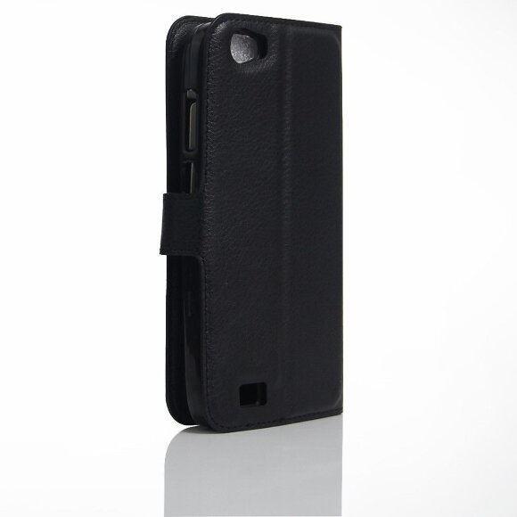 Чехол с визитницей для DOOGEE T6 / T6 Pro (черный) Чехол с визитницей для DOOGEE T6 / T6 Pro (черный)