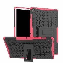 Чехол Hybrid Armor для Samsung Galaxy Tab S5e SM-T720 / SM-T725 (черный + розовый)