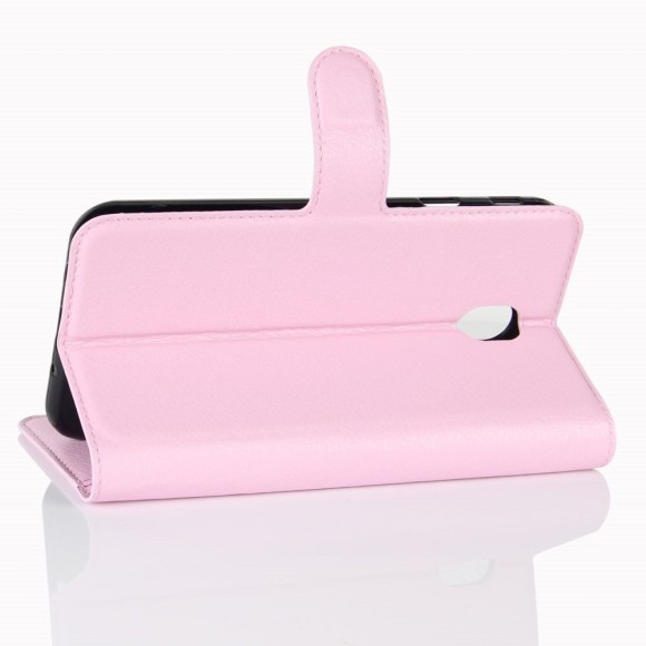 Чехол с визитницей для Samsung Galaxy J7 2017 (розовый)