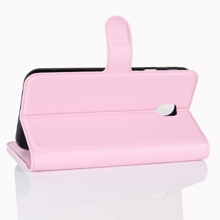 Чехол с визитницей для Samsung Galaxy J7 2017 (розовый)