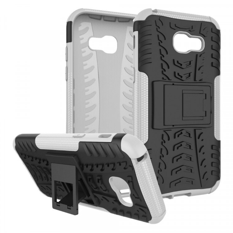 Чехол Hybrid Armor для Samsung Galaxy A5 (2017) SM-A520F (черный + белый)