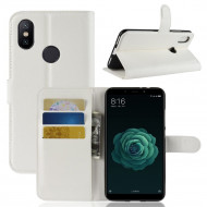 Чехол с визитницей для Xiaomi Mi 6X / Xiaomi Mi A2 (белый) Чехол с визитницей для Xiaomi Mi 6X / Xiaomi Mi A2 (белый)
