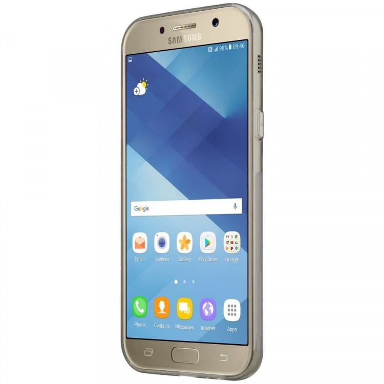 Силиконовый TPU чехол NILLKIN для Samsung Galaxy A7 (2017) SM-A720F (черный)