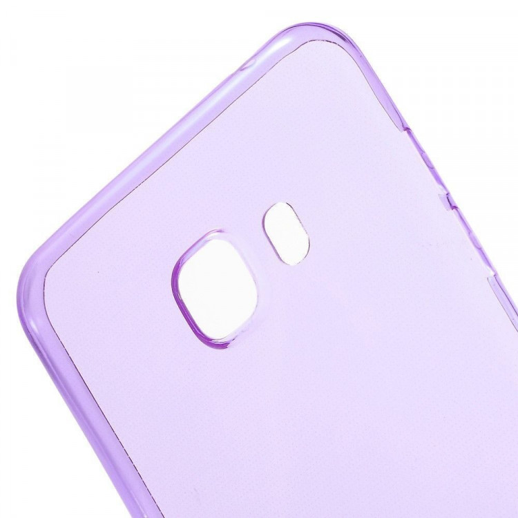 Тонкий чехол-накладка для Samsung Galaxy C5 (фиолетовый)