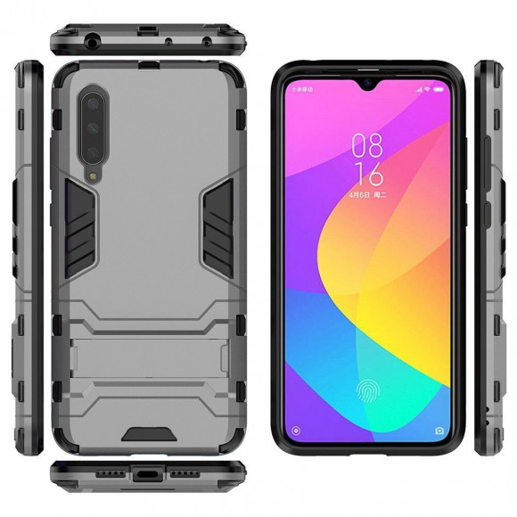 Чехол Duty Armor для Xiaomi Mi CC9 / Xiaomi Mi 9 Lite (серый) Чехол Duty Armor для Xiaomi Mi CC9 / Xiaomi Mi 9 Lite (серый)