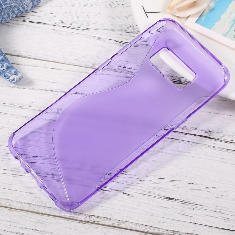 Нескользящий чехол для Samsung Galaxy S8 (фиолетовый)