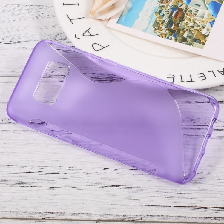 Нескользящий чехол для Samsung Galaxy S8 (фиолетовый)