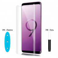 Защитное стекло 3D UV с УФ лампой для Samsung Galaxy S9 Защитное стекло 3D UV с УФ лампой для Samsung Galaxy S9