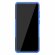 Чехол Hybrid Armor для Samsung Galaxy A71 (черный + голубой)