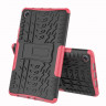 Чехол Hybrid Armor для Huawei MediaPad M5 8.4 (черный + розовый)