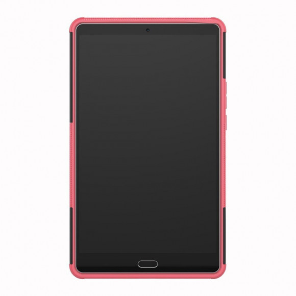 Чехол Hybrid Armor для Huawei MediaPad M5 8.4 (черный + розовый) Чехол Hybrid Armor для Huawei MediaPad M5 8.4 (черный + розовый)