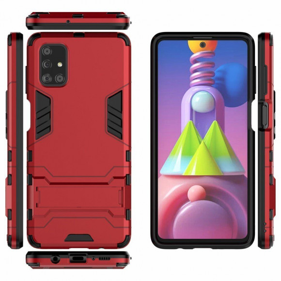 Чехол Duty Armor для Samsung Galaxy M51 (красный)