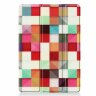 Планшетный чехол для Apple iPad 10.2 (Colorful Squares) с магнитом