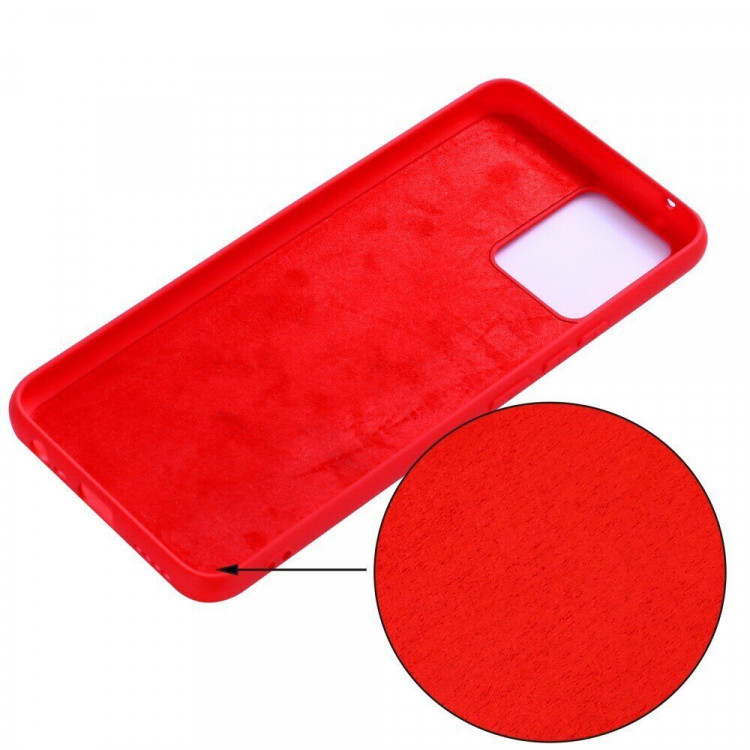 Силиконовый чехол Mobile Shell для Realme 8 / Realme 8 Pro (красный)