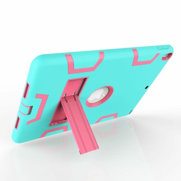 Гибридный TPU чехол для Apple iPad Pro 10.5 / iPad Air (2019) (голубой + розовый) Гибридный TPU чехол для Apple iPad Pro 10.5 / iPad Air (2019) (голубой + розовый)