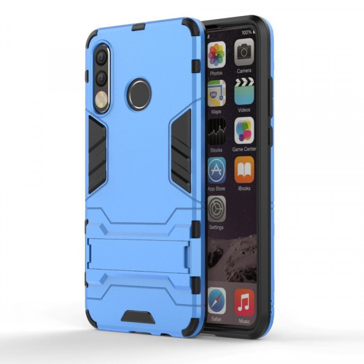 Чехол Duty Armor для Huawei P30 Lite / Huawei nova 4e / Honor 20S (MAR-LX1H) (голубой)