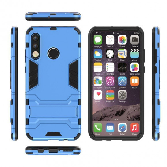 Чехол Duty Armor для Huawei P30 Lite / Huawei nova 4e / Honor 20S (MAR-LX1H) (голубой) Чехол Duty Armor для Huawei P30 Lite / Huawei nova 4e / Honor 20S (MAR-LX1H) (голубой)