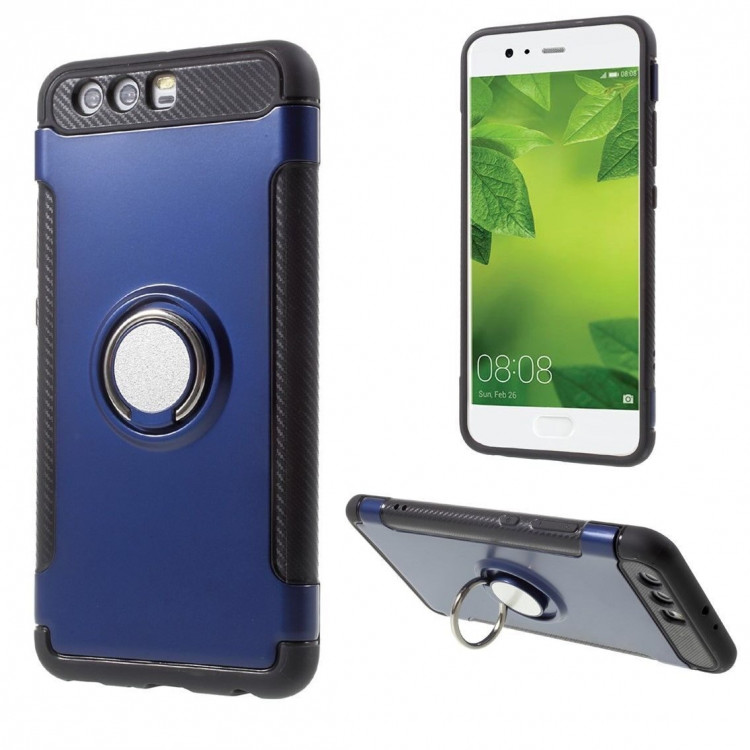 Чехол Hybrid Kickstand для Huawei P10 Plus (голубой)