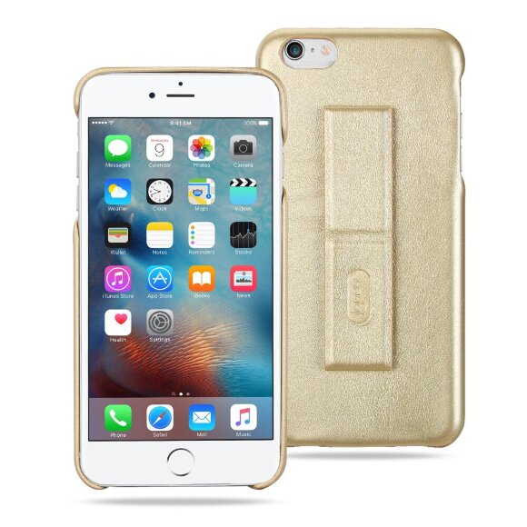 Чехол LENUO Lucky для iPhone 6S (золотой) Чехол LENUO Lucky для iPhone 6S (золотой)