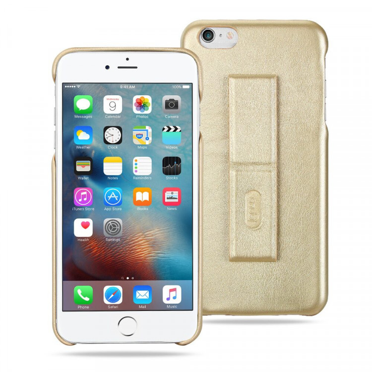 Чехол LENUO Lucky для iPhone 6S (золотой)