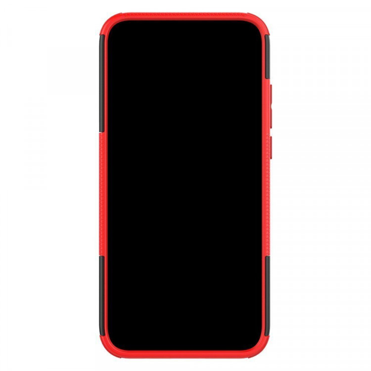 Чехол Hybrid Armor для Huawei P20 lite (2019) / nova 5i (черный + красный)