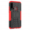 Чехол Hybrid Armor для Huawei P20 lite (2019) / nova 5i (черный + красный)