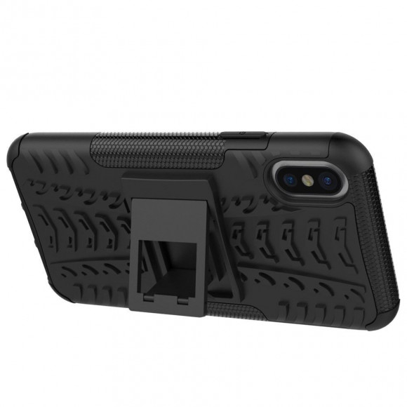 Чехол Hybrid Armor для iPhone X / ХS (черный) Чехол Hybrid Armor для iPhone X / ХS (черный)