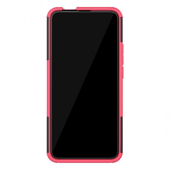 Чехол Hybrid Armor для Huawei P Smart Z / Honor 9X (STK-LX1) (черный + розовый) Чехол Hybrid Armor для Huawei P Smart Z / Honor 9X (STK-LX1) (черный + розовый)