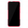Чехол Hybrid Armor для Huawei P Smart Z / Honor 9X (STK-LX1) (черный + розовый)