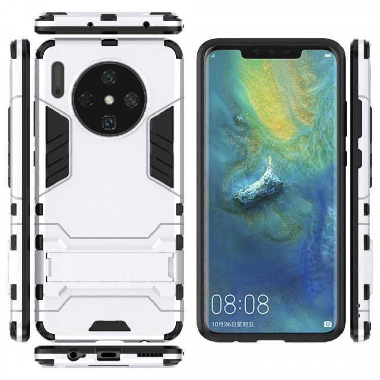 Чехол Duty Armor для Huawei Mate 30 (серебряный)