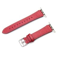 Кожаный ремешок для Apple Watch 40 и 38мм (красный) Кожаный ремешок для Apple Watch 40 и 38мм (красный)