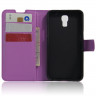 Чехол с визитницей для LG X Screen (фиолетовый)