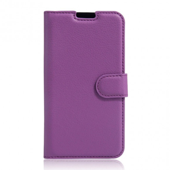 Чехол с визитницей для LG X Screen (фиолетовый) Чехол с визитницей для LG X Screen (фиолетовый)