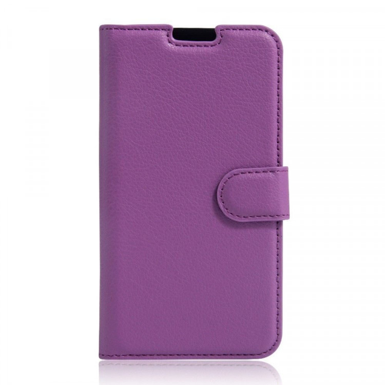 Чехол с визитницей для LG X Screen (фиолетовый)
