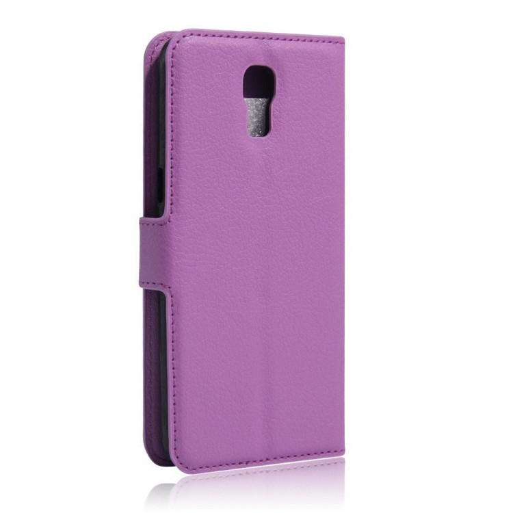 Чехол с визитницей для LG X Screen (фиолетовый)
