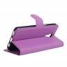 Чехол с визитницей для LG X Screen (фиолетовый)