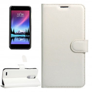 Чехол с визитницей для LG K8 (2017) X300 / M200N (белый) Чехол с визитницей для LG K8 (2017) X300 / M200N (белый)