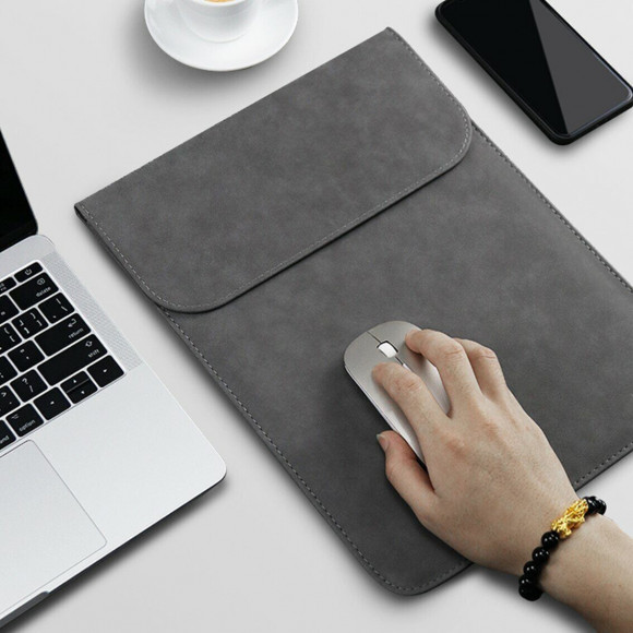 Чехол с магнитной крышкой TAIKESEN для ноутбука и Macbook 13,3 дюйма (светло-серый) Чехол с магнитной крышкой TAIKESEN для ноутбука и Macbook 13,3 дюйма (светло-серый)