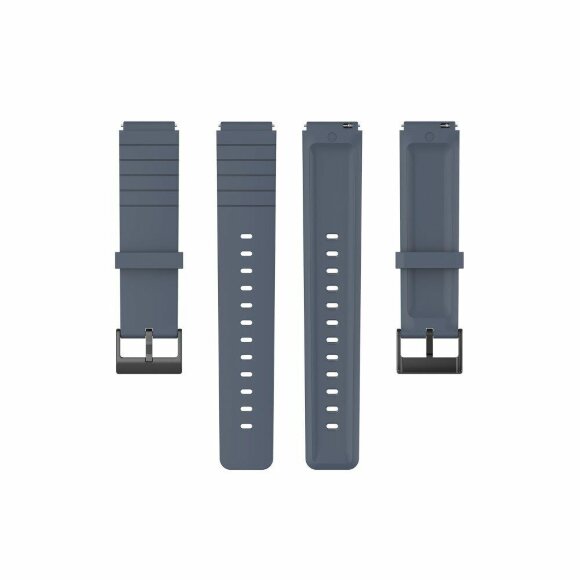 Силиконовый ремешок для часов 18мм (темно-синий)