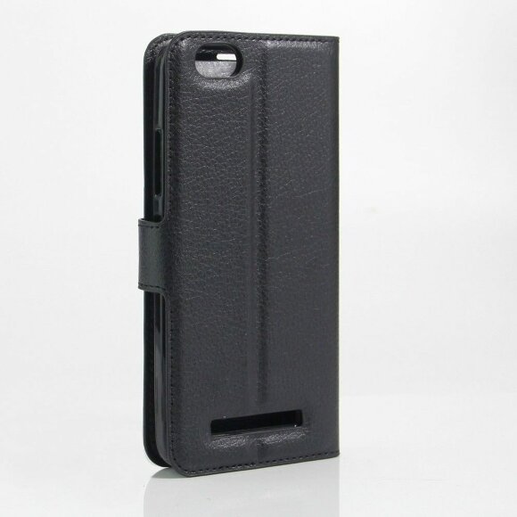 Чехол с визитницей для Lenovo Vibe C (черный)