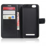 Чехол с визитницей для Lenovo Vibe C (черный)